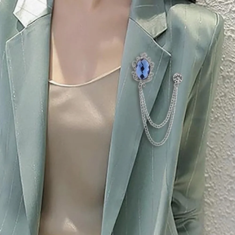 🆕 3PCS Hanging Chain Brooch
